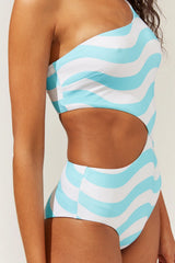 Solid & Striped The Claudia Reversible One Piece - Fresh Air