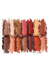 Sigma Beauty Cor-de-Rosa 14-Shade Eyeshadow Palette Color Swatches