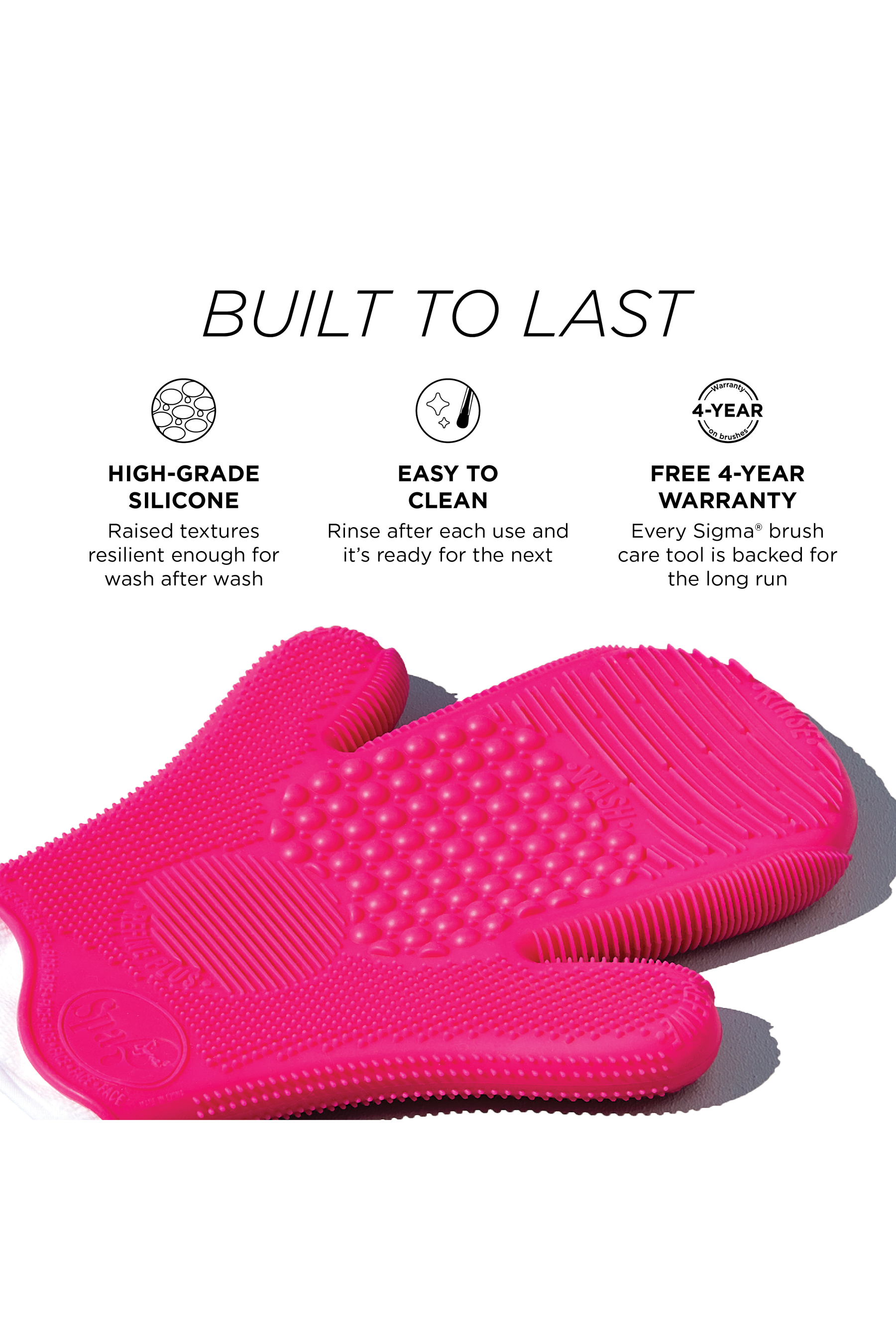 2X Sigma Spa® Brush Cleaning Glove