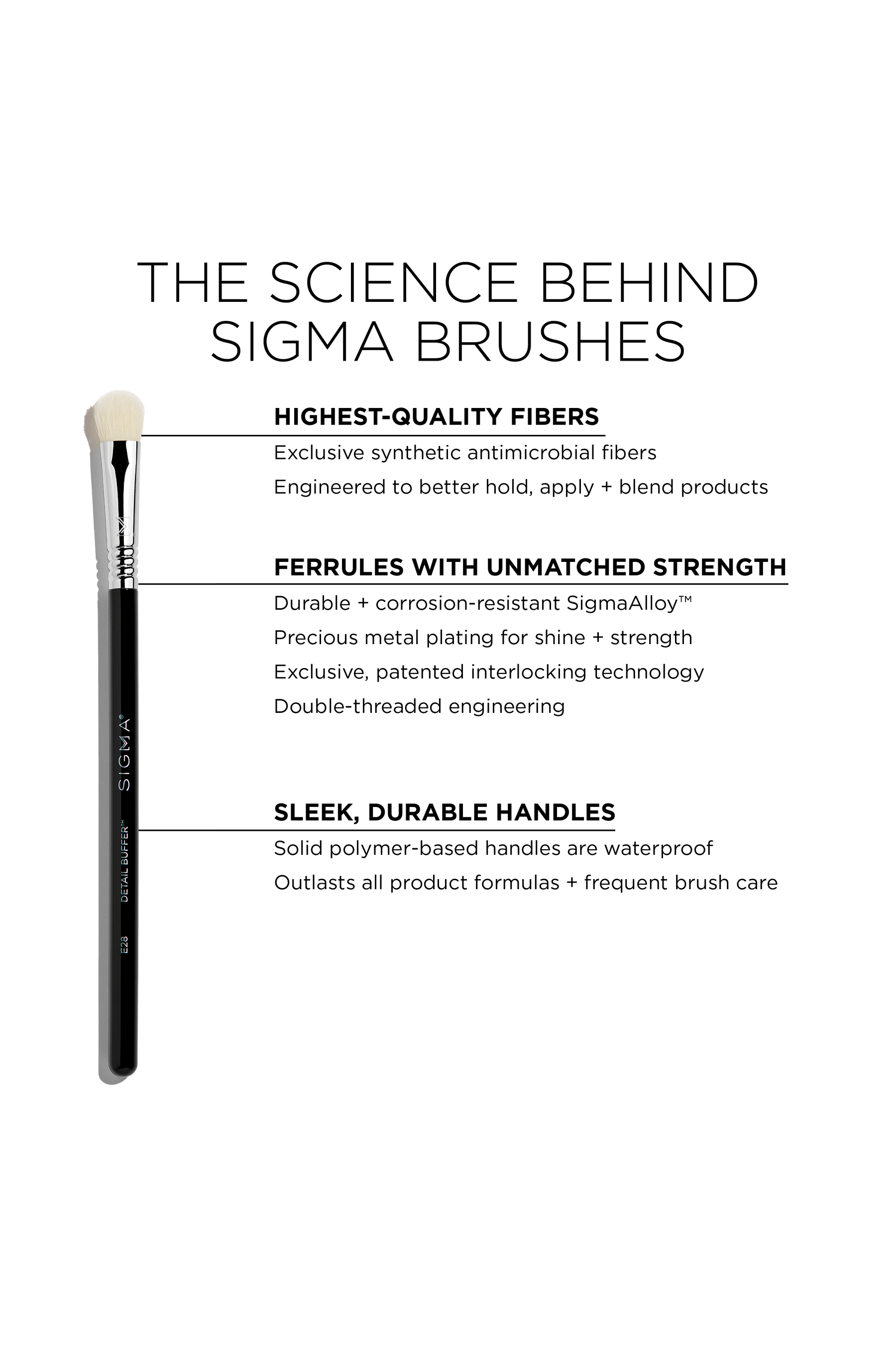 E28 Detailed Buffer™ Brush