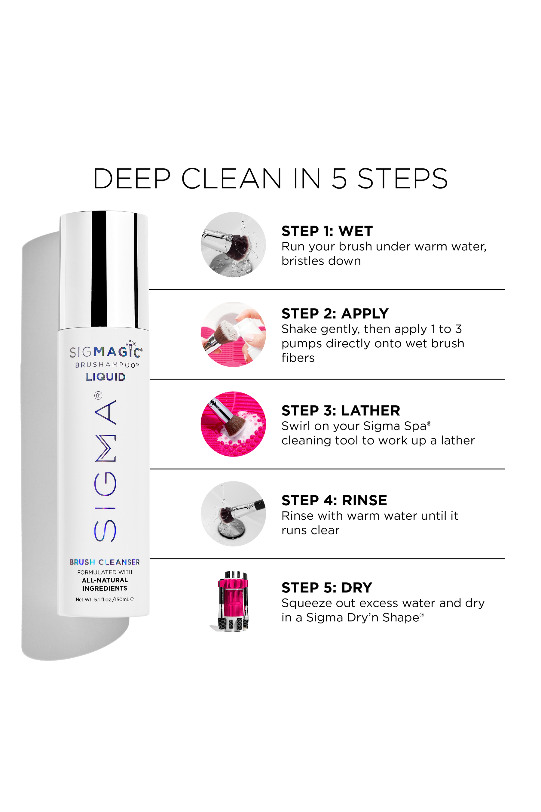 Sigmagic® Brushampoo™ Liquid