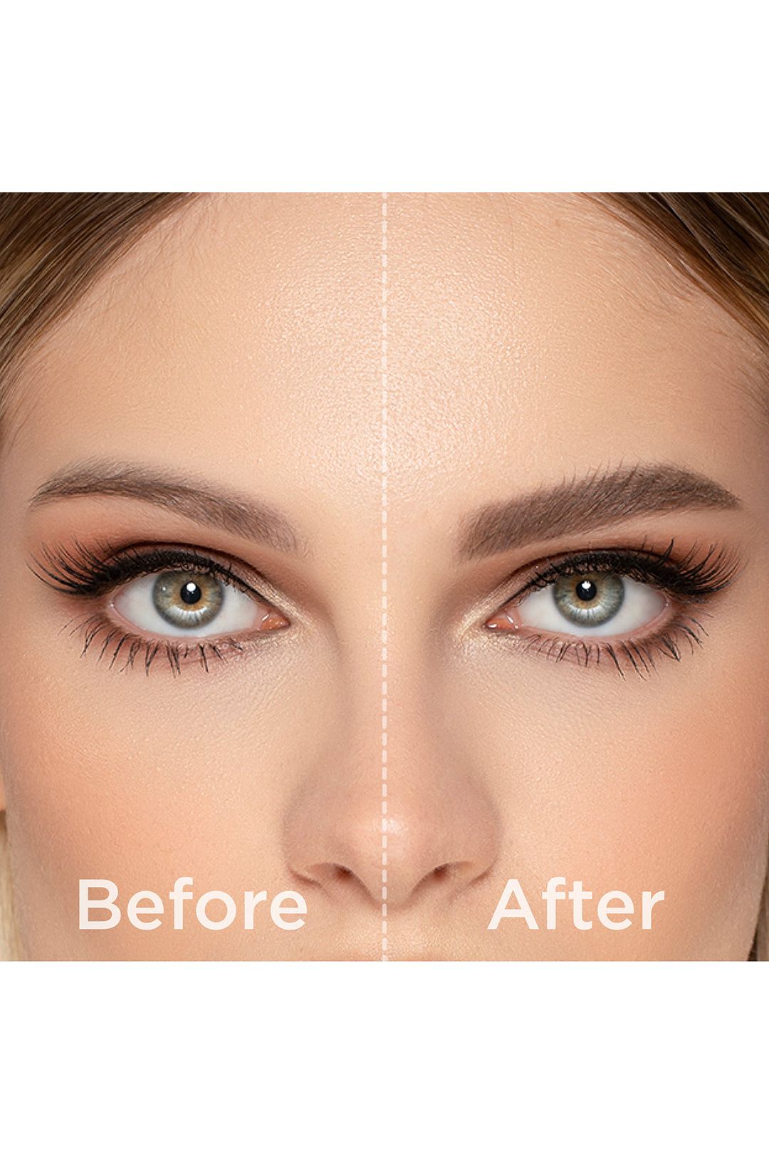 DEFINE + POSE BROW POMADE  - LIGHT BEFORE AFTER
