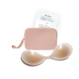 Match Maker - Seamless Sticky Bra + Carrying Case in Light Pink