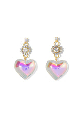 The Rebecca Heart Earrings