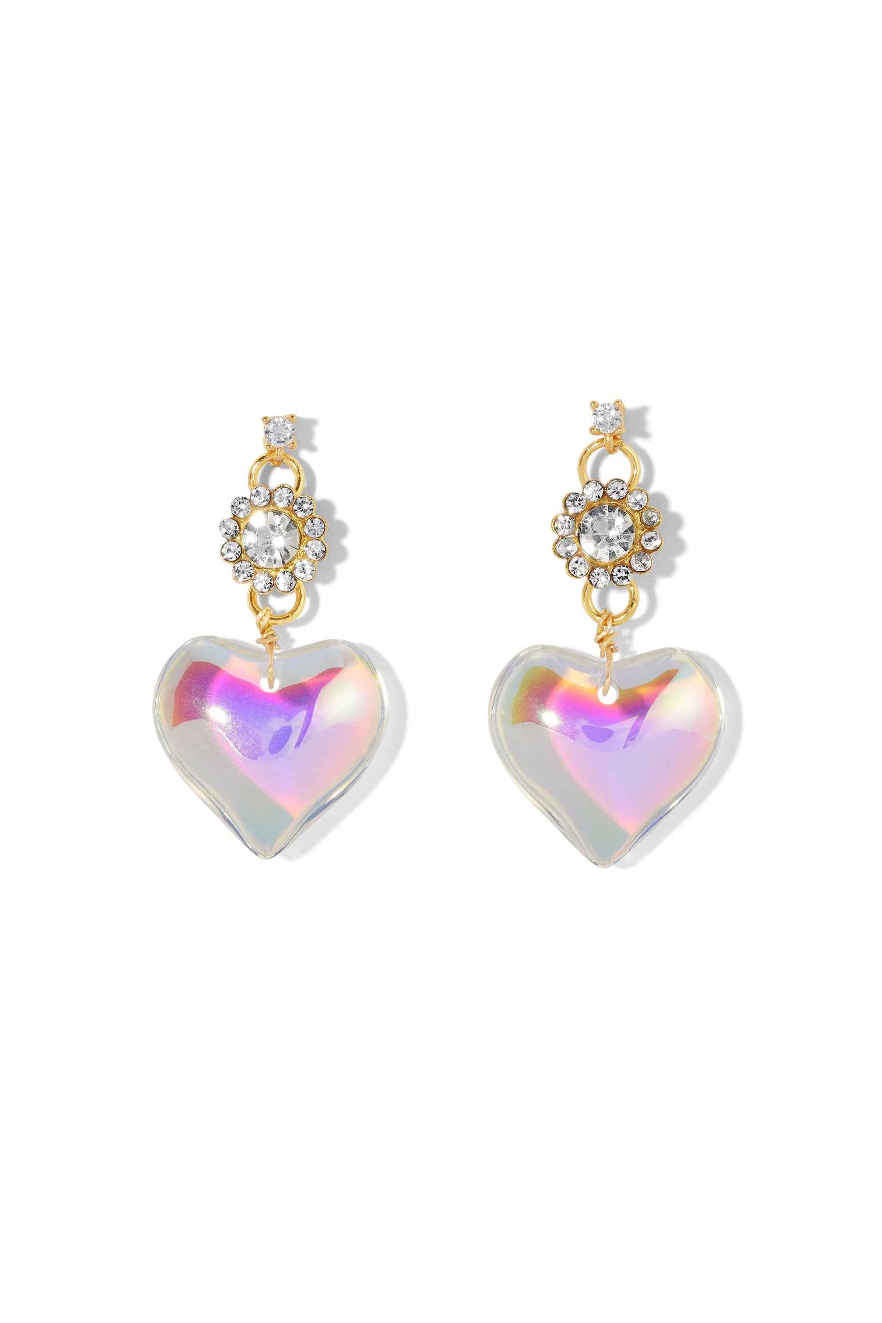 The Rebecca Heart Earrings