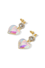 The Rebecca Heart Earrings