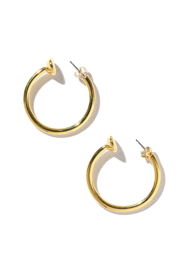 The Medium Cecilia Hoop Earrings