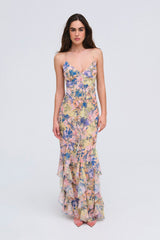 For Love & Lemons Elea Maxi Dress