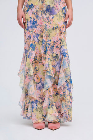 For Love & Lemons Elea Maxi Dress
