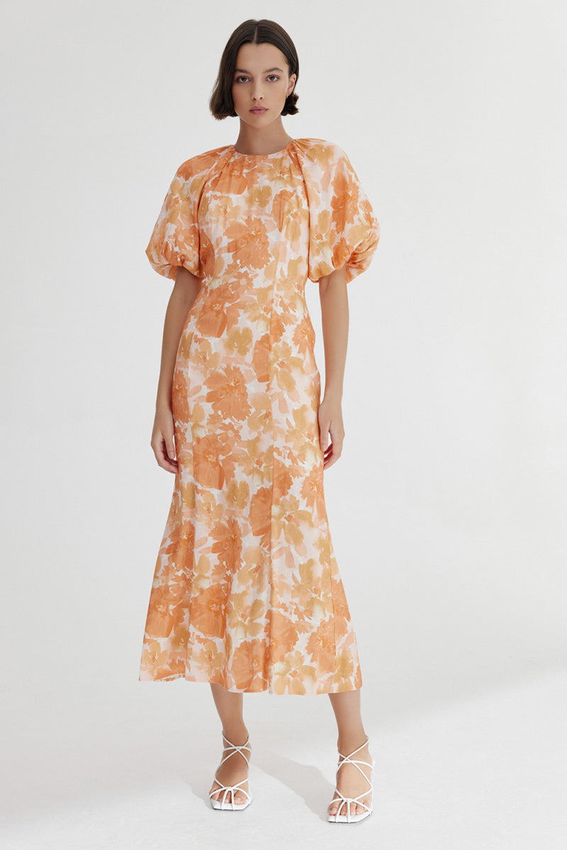 Significant Other Elena SS Midi Dress