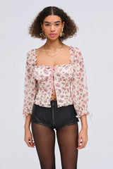 For Love & Lemons Etienne Top