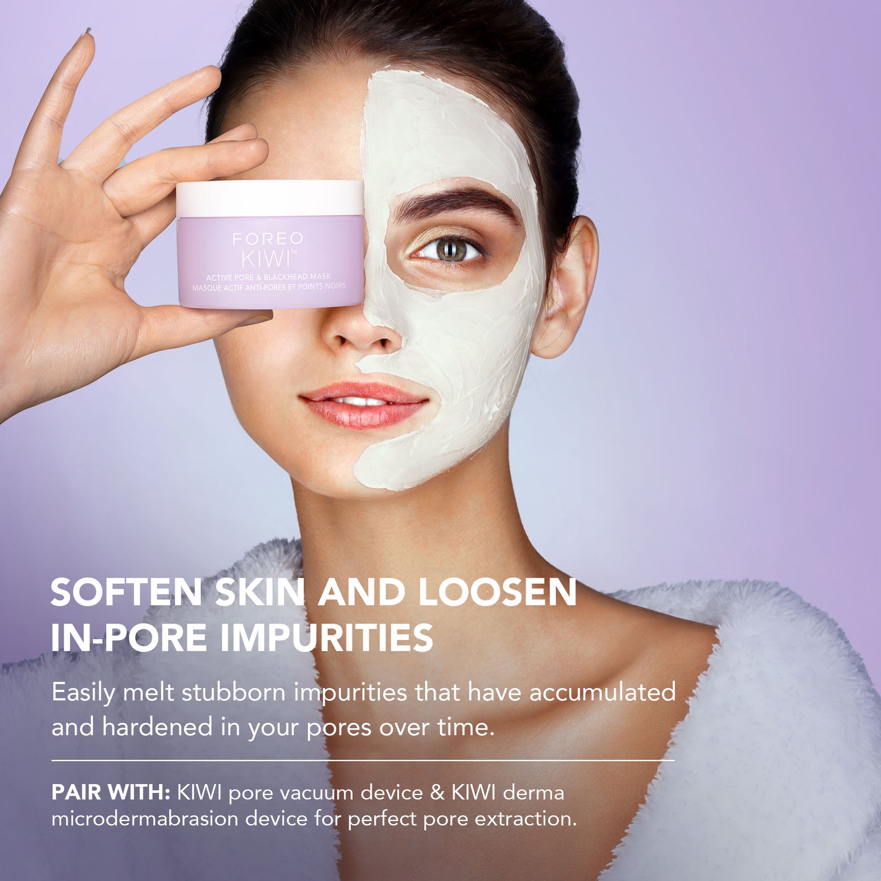 Foreo Kiwi Active Pore & Blackhead Mask