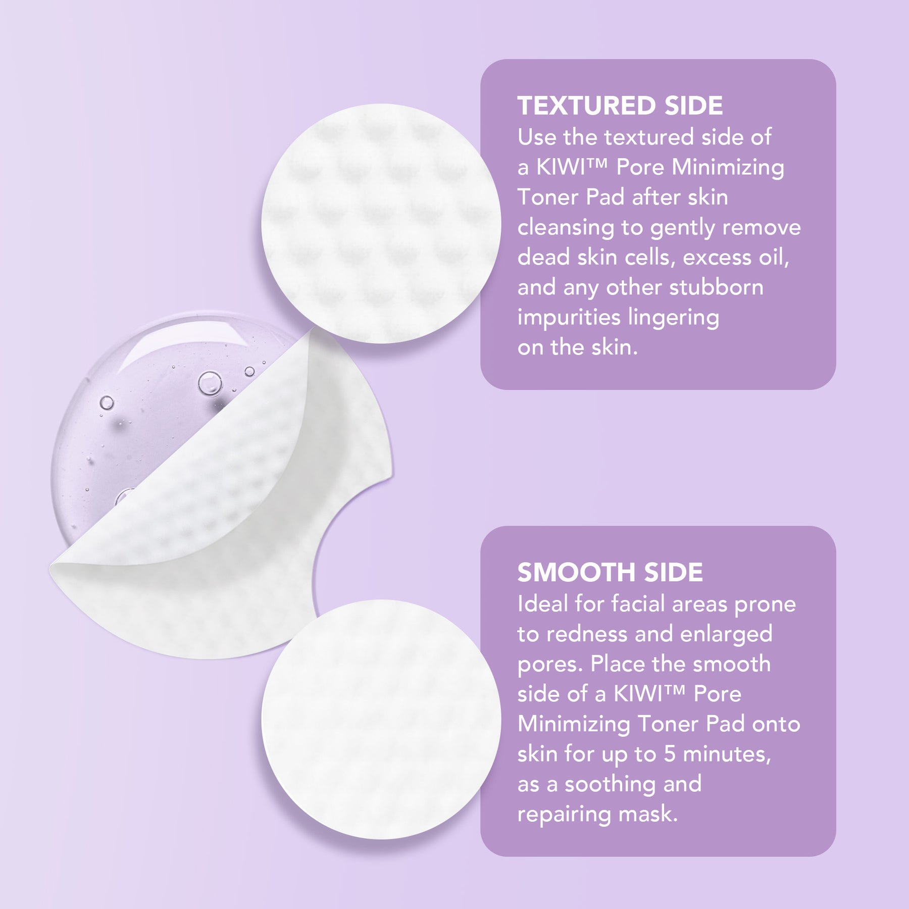 Foreo Kiwi Pore Minimizing Toner Pads