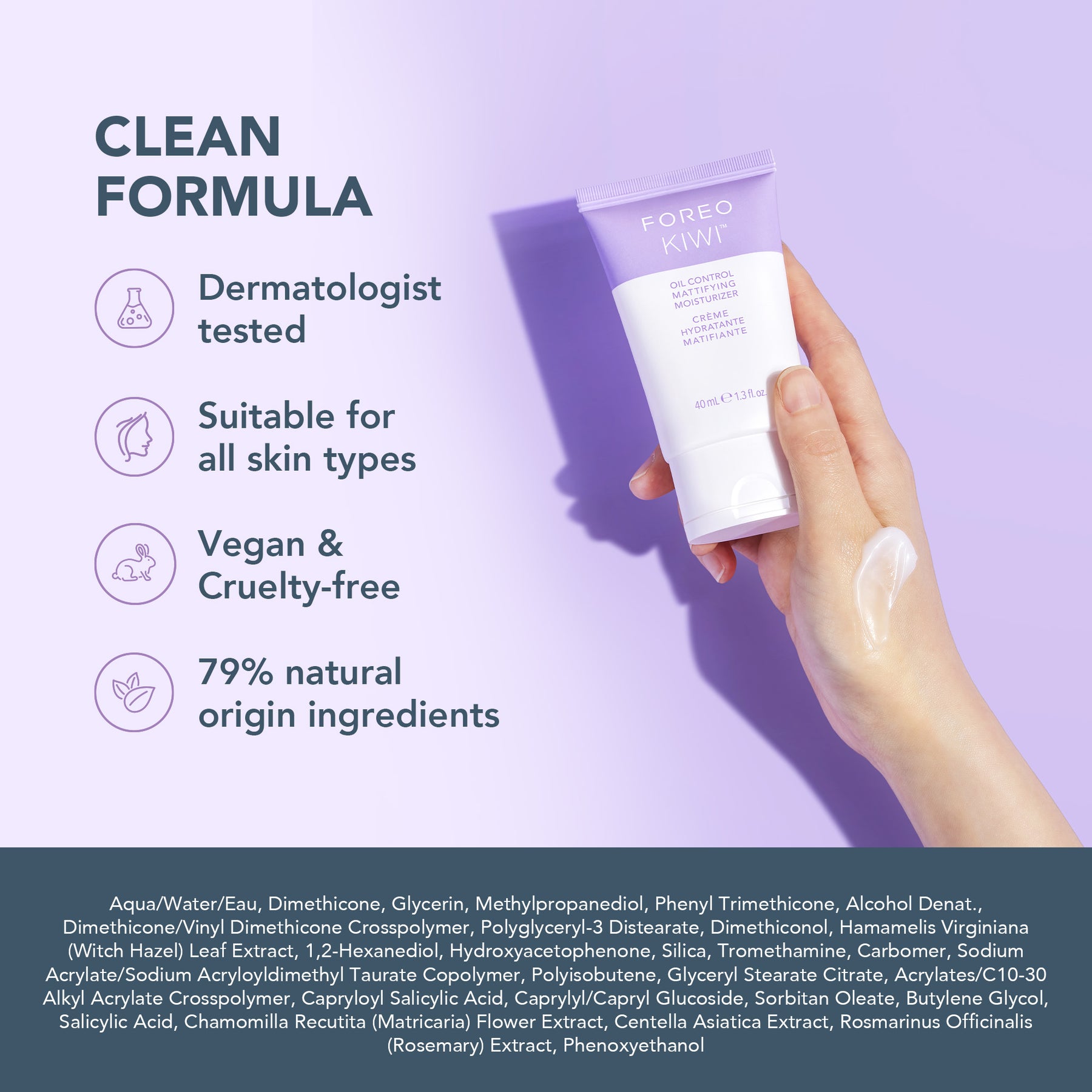 Foreo Kiwi Oil Control Mattifying Moisturizer