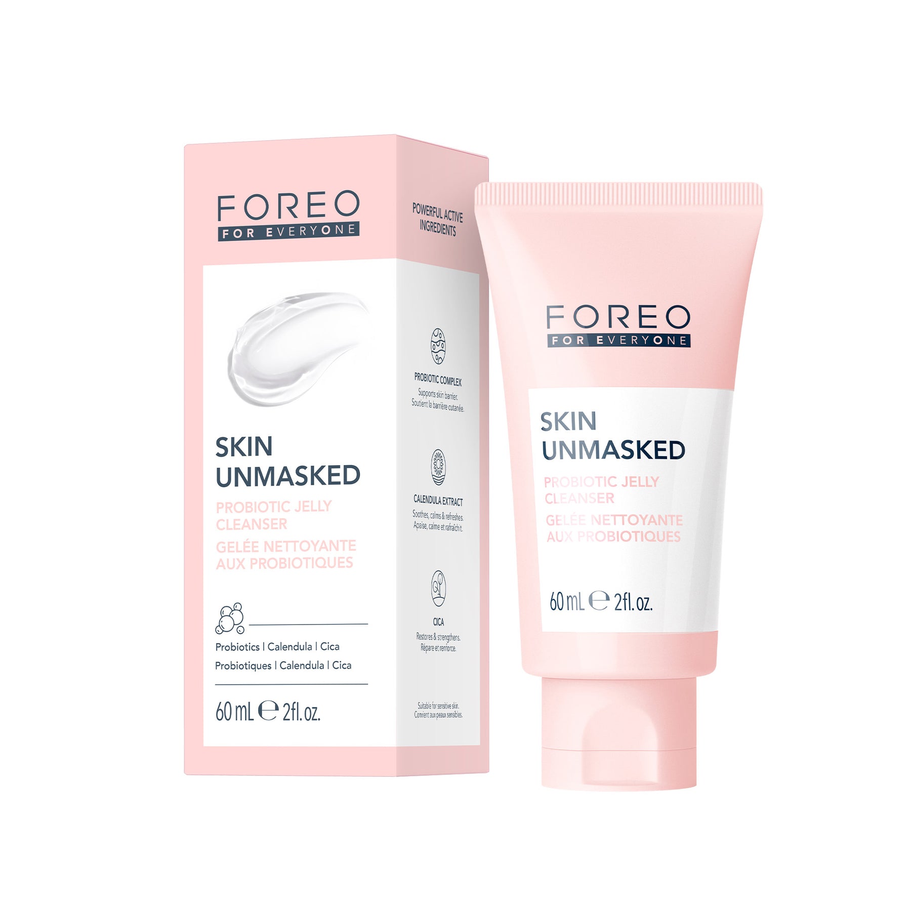 Foreo For Everyone Skin Unmasked Probiotic Jelly Cleanser