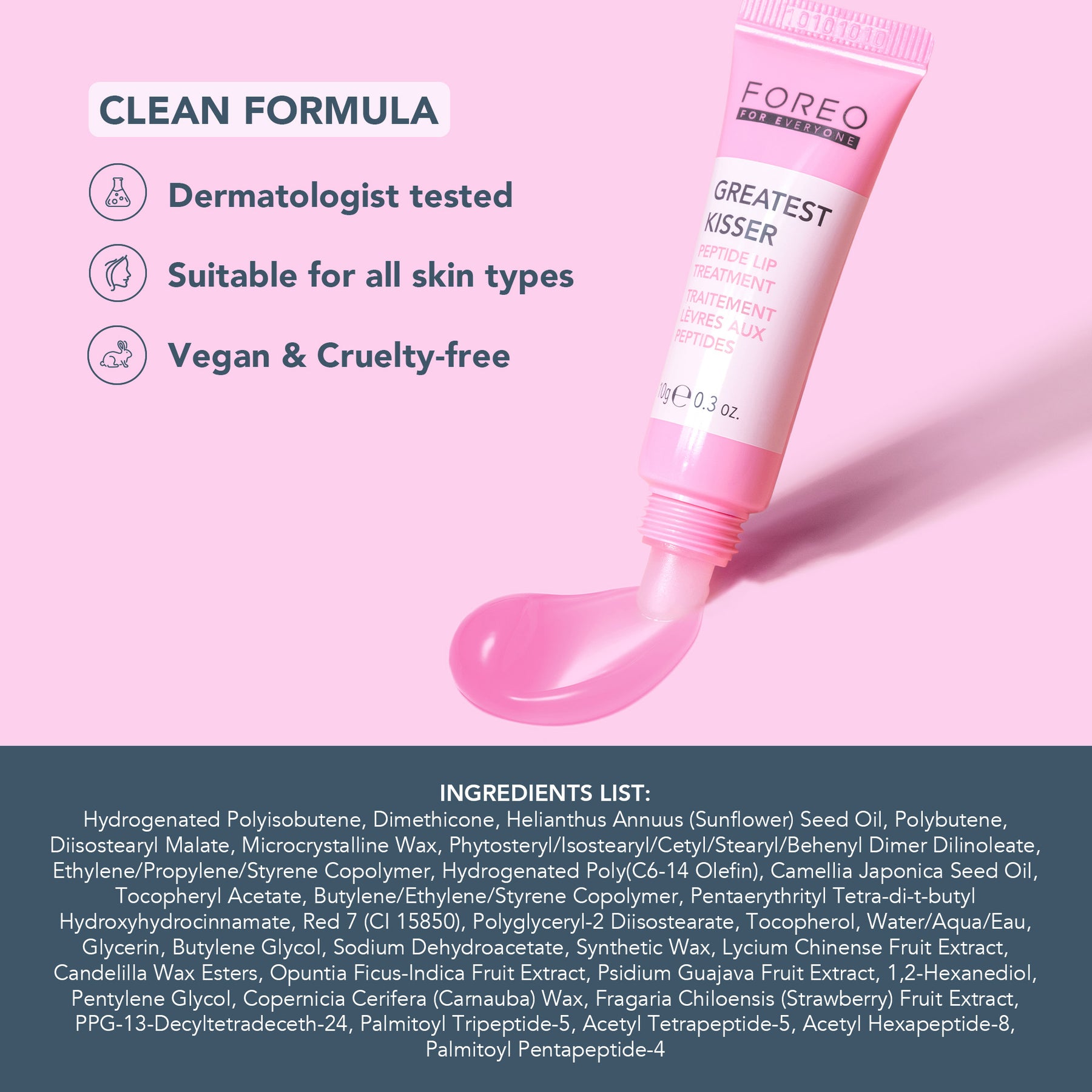 Foreo For Everyone Greatest Kisser Peptide Lip Treatment