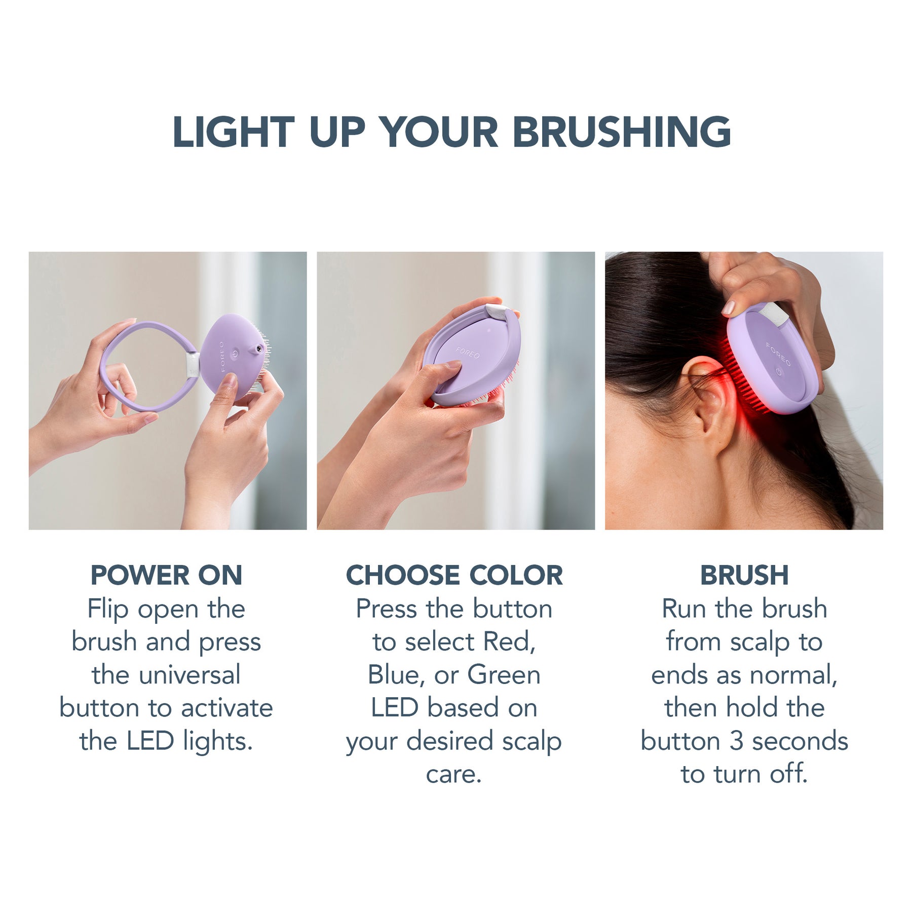 Flip Hairbrush