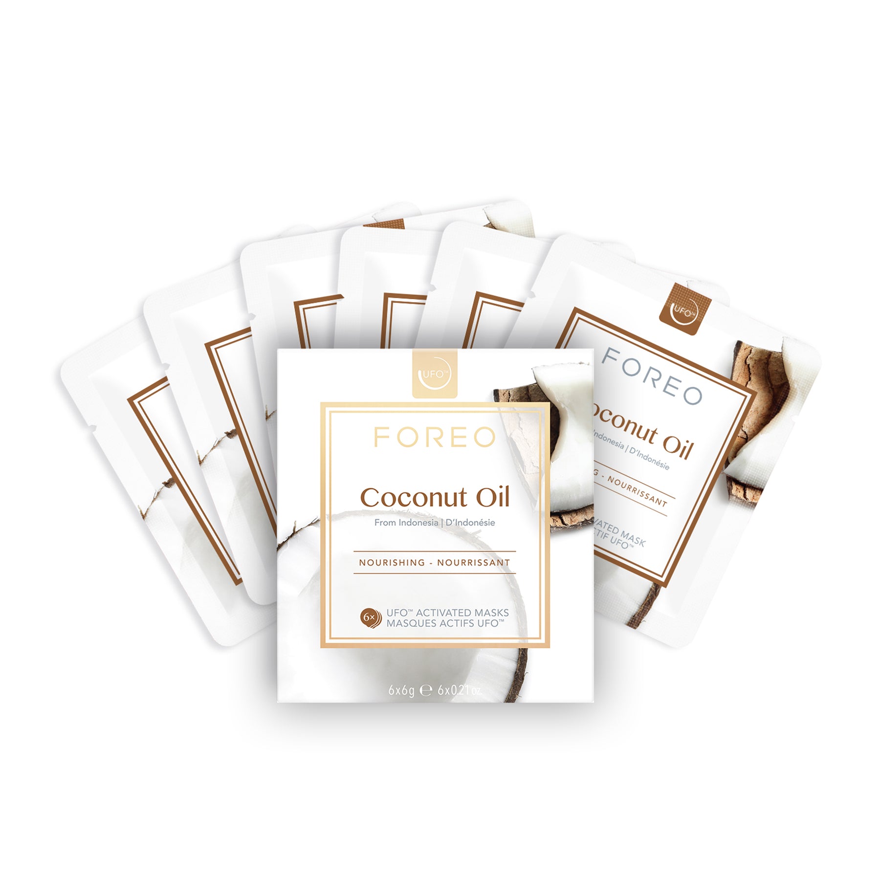 Ufo Mask Coconut Oil X 6