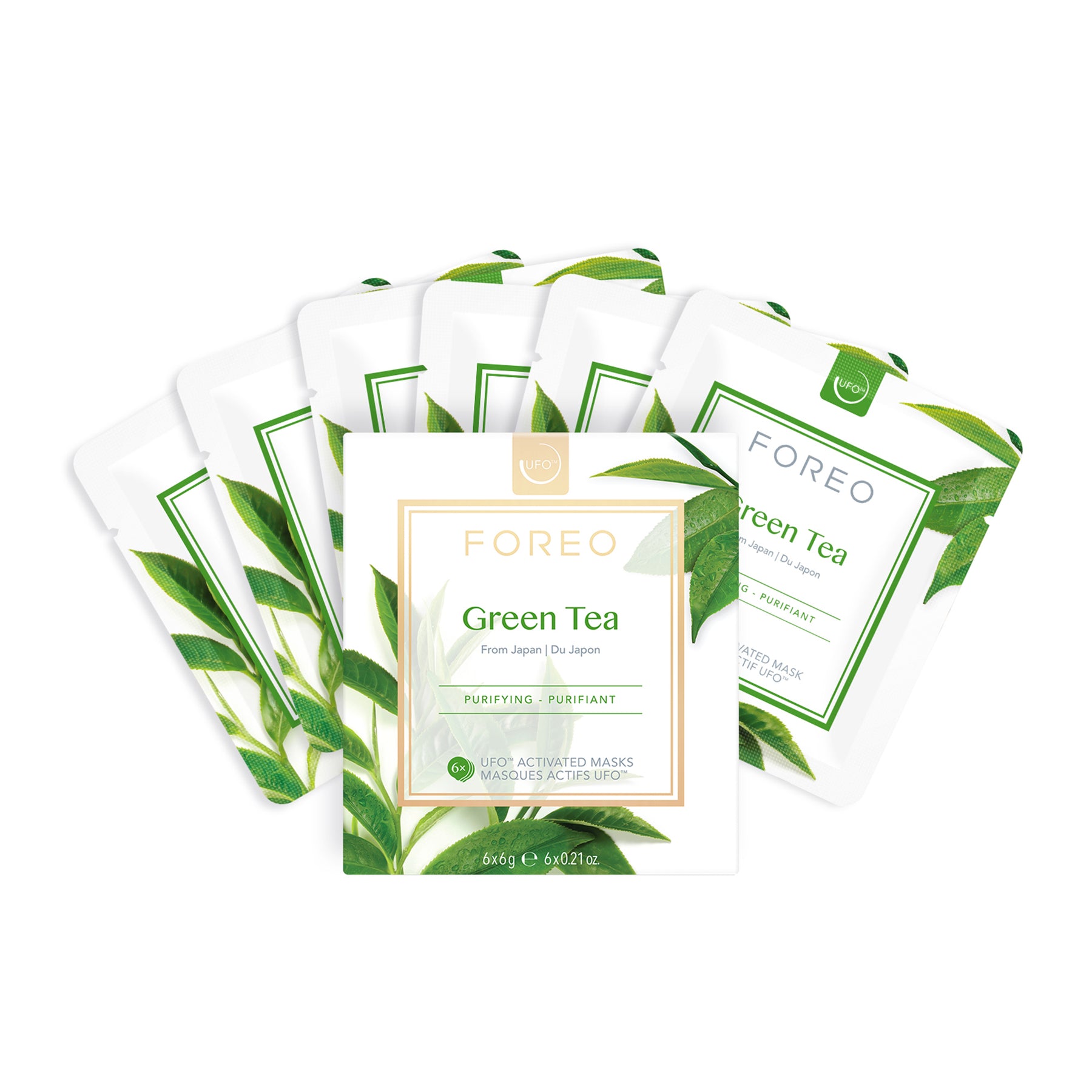 Ufo Mask Green Tea X 6