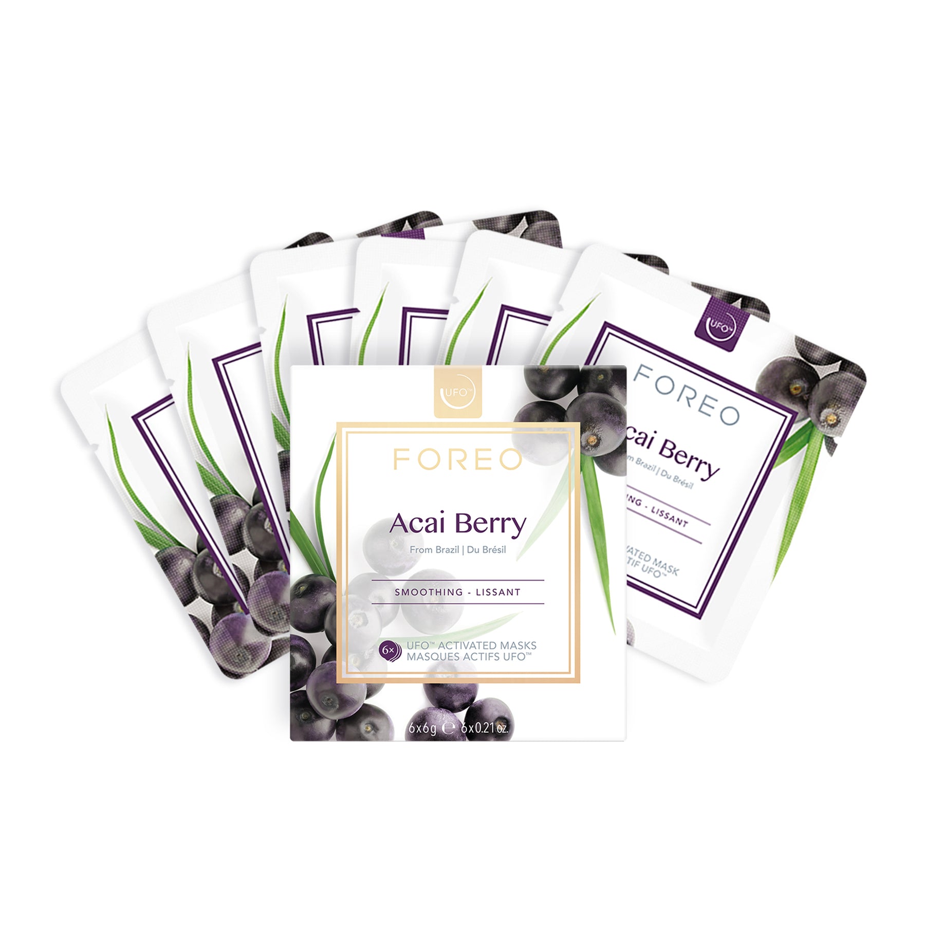 Ufo Mask Acai Berry X 6
