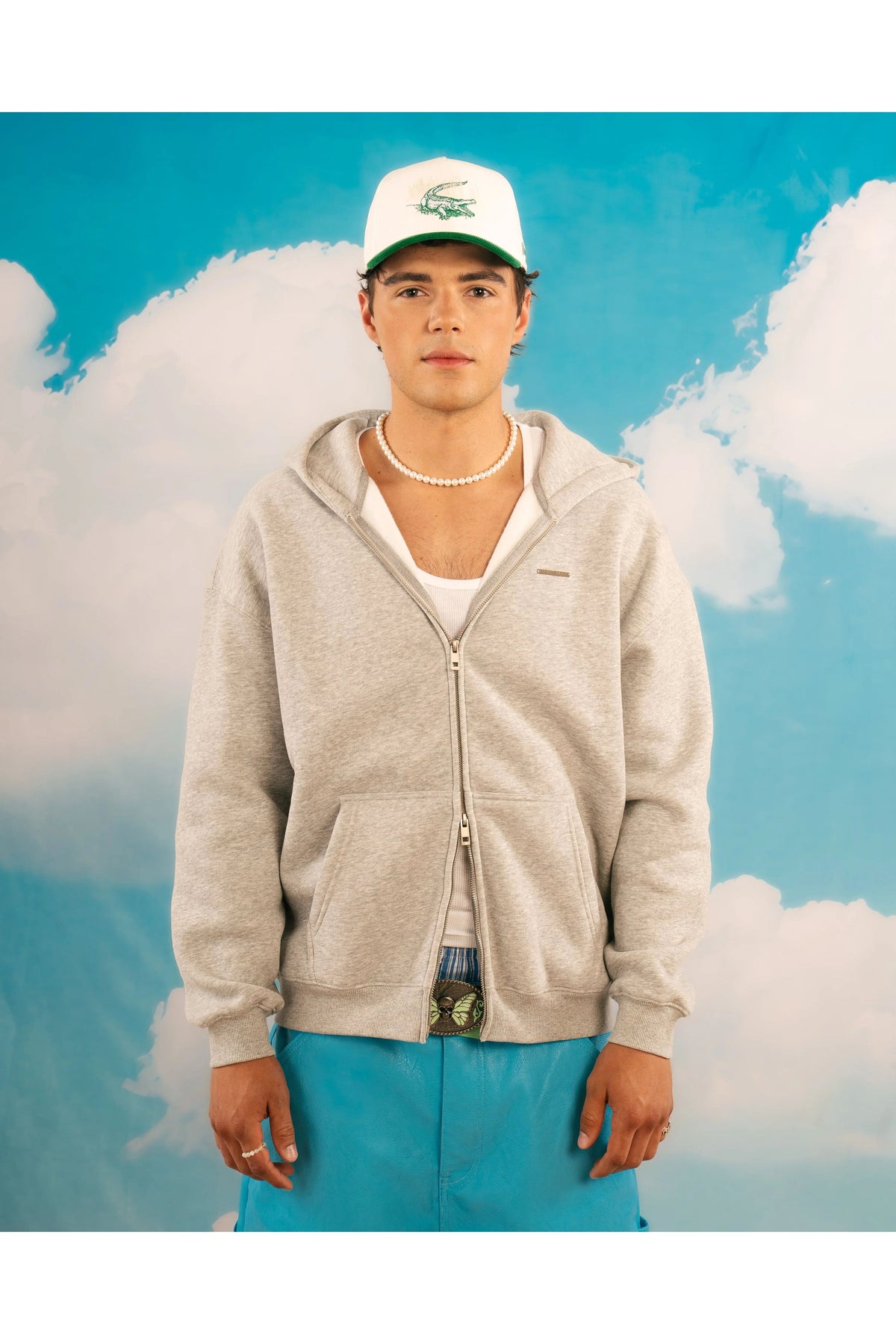 The Reset Zip in Heather Gray For Your Soul