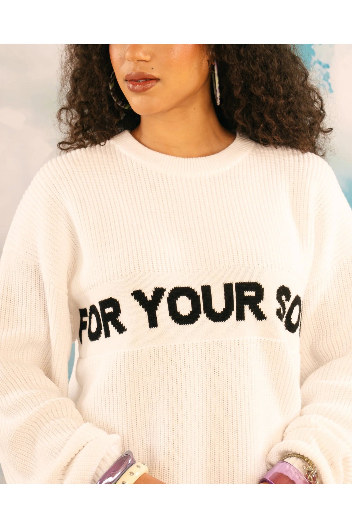 The Reset Knit in Dove For Your Soul