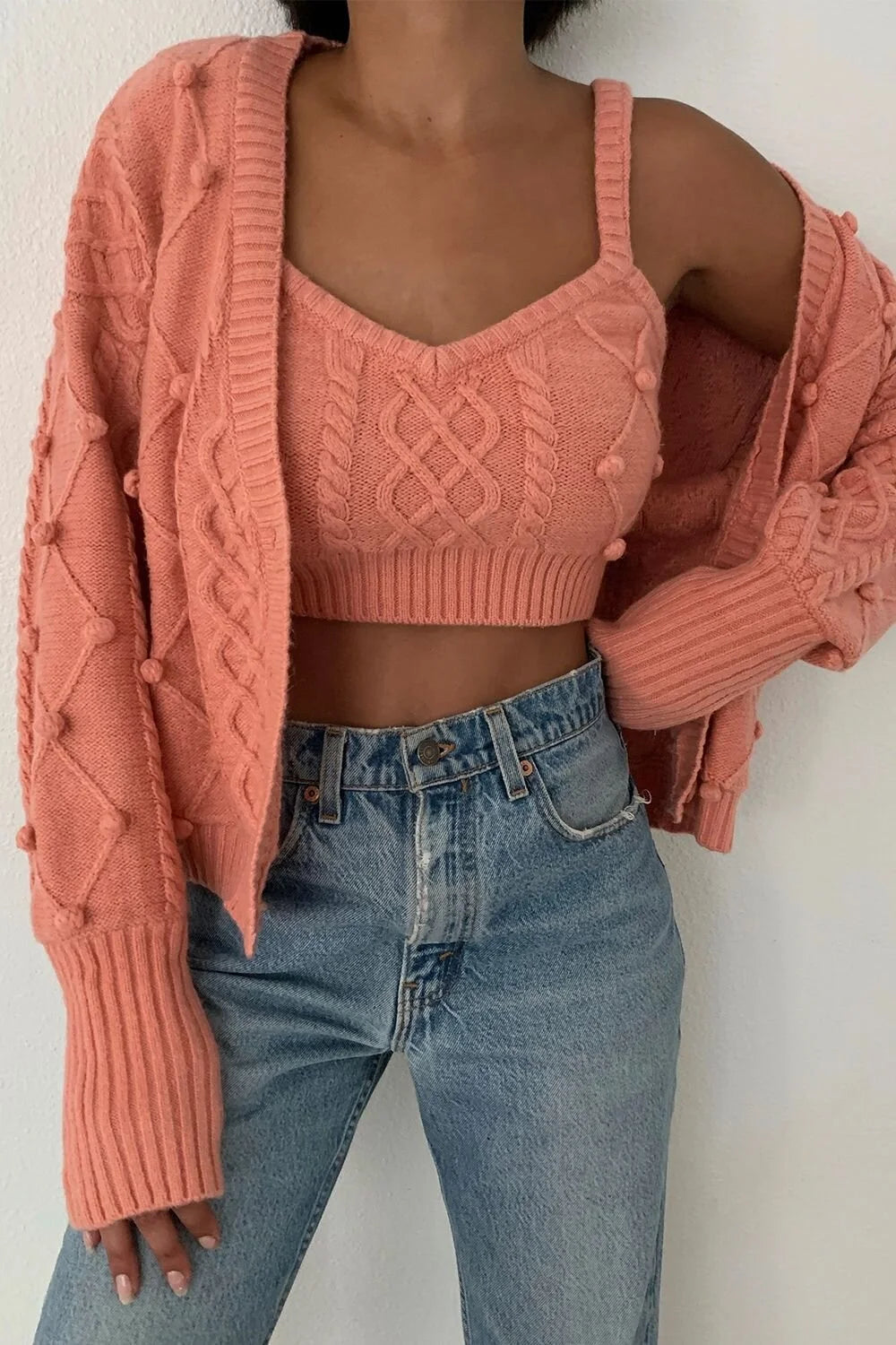 For Love & Lemons Florentina Sweater Tank