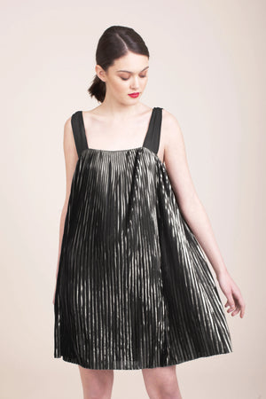 Deby Debo Gold Obsession Dress - Silver