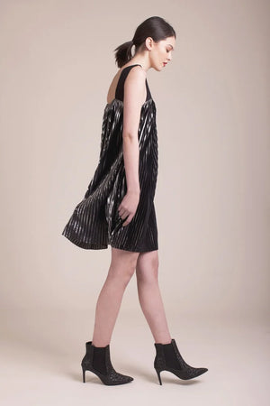 Deby Debo Gold Obsession Dress - Silver