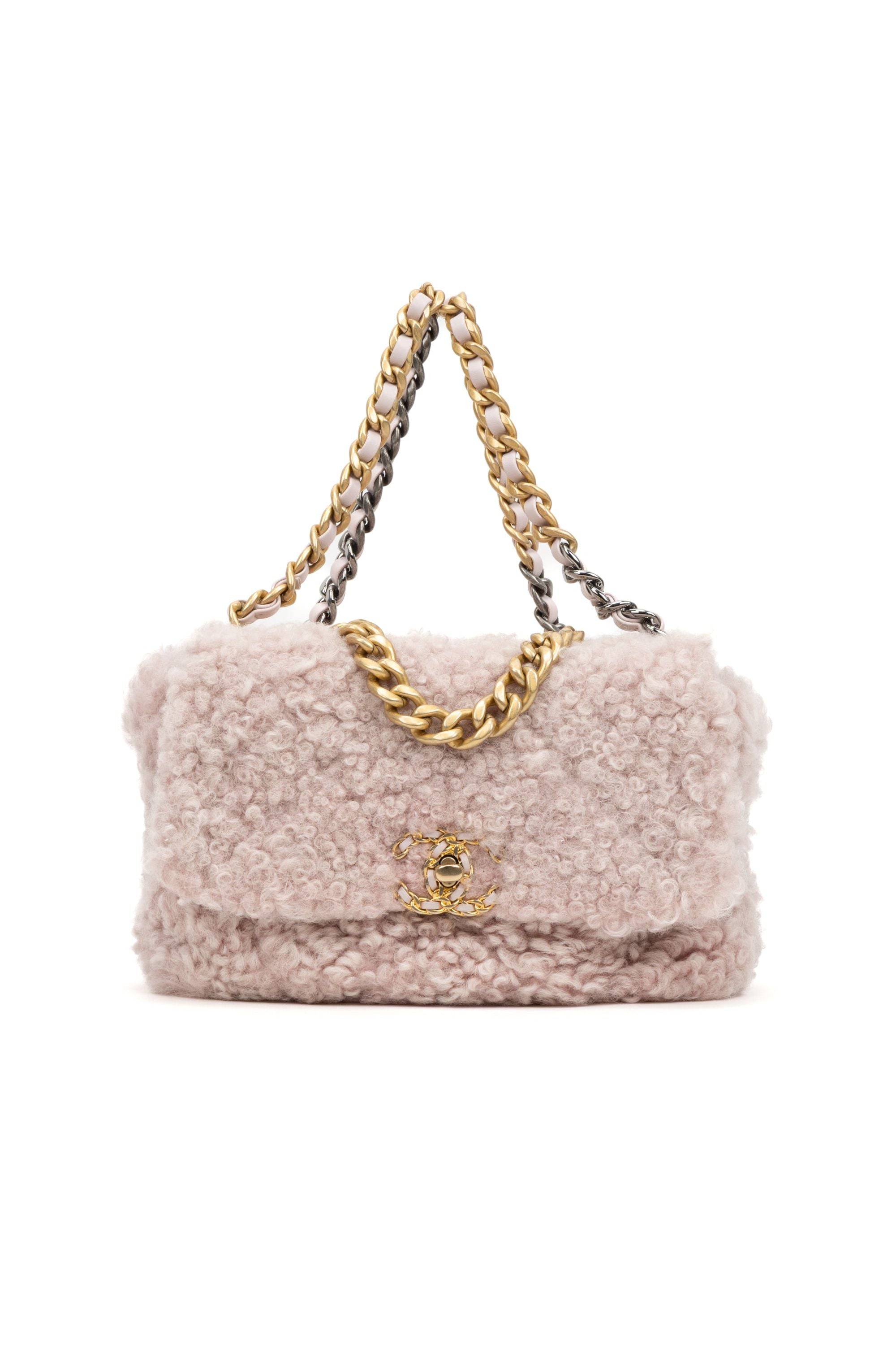 Chanel | Rare Shearling 19 Classic Flap – Eclipse Sample Sales
