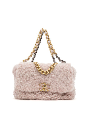 Rare Shearling 19 Classic Flap 