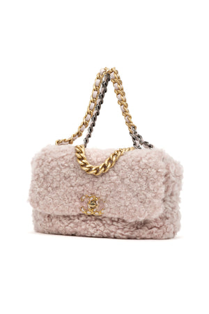Rare Shearling 19 Classic Flap 