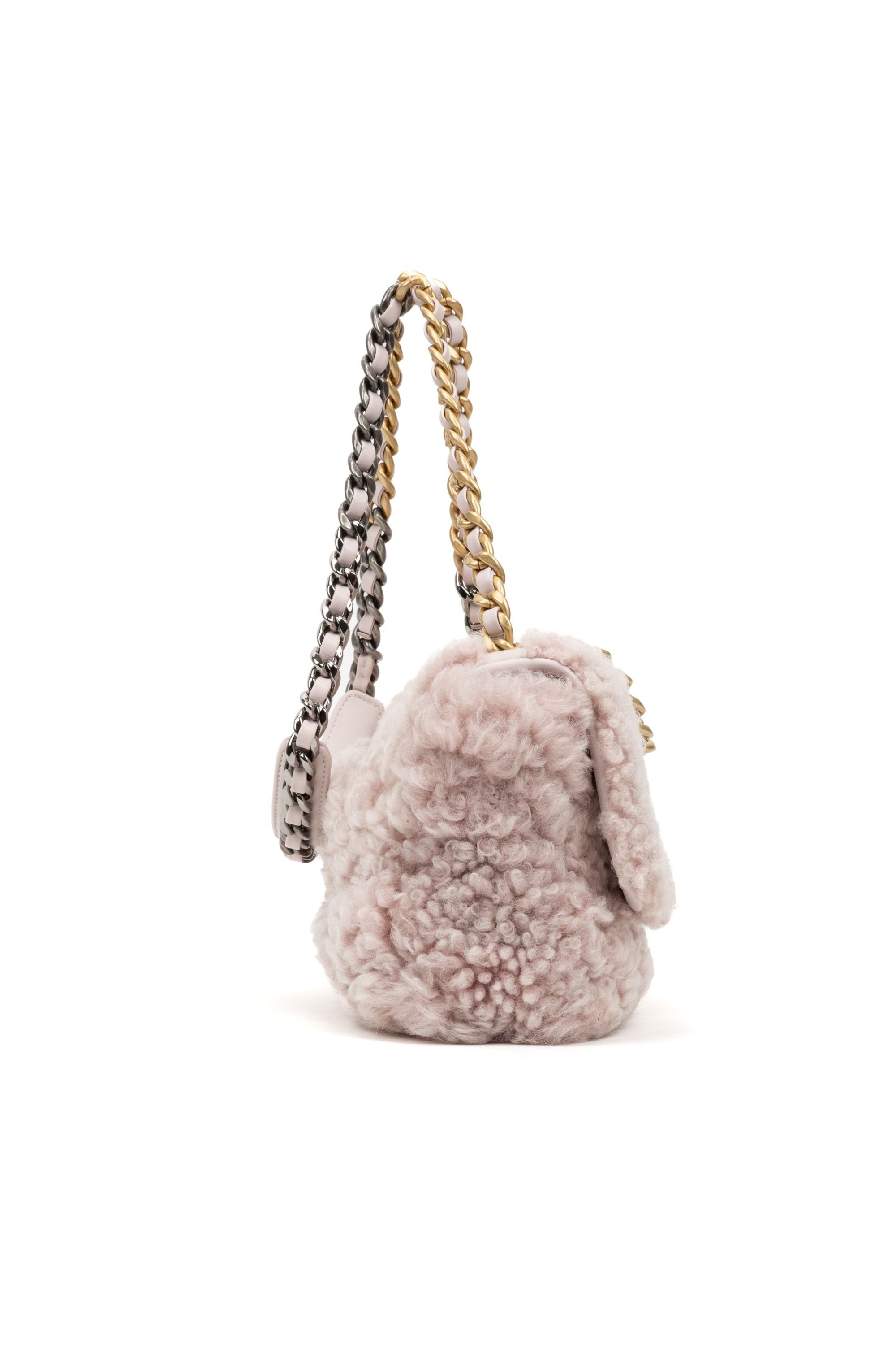 Rare Shearling 19 Classic Flap 