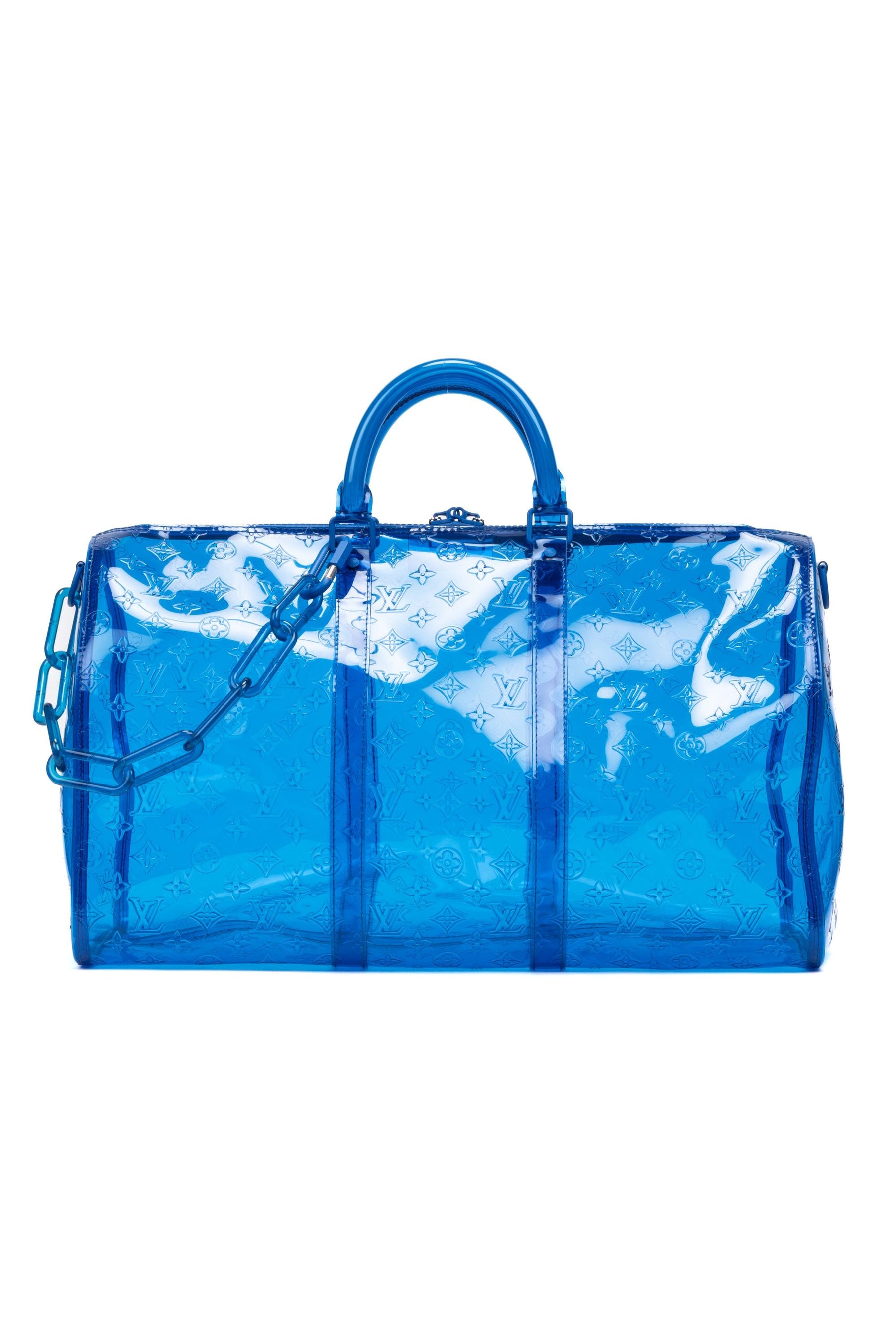 Ltd. Ed. Virgil Abloh Keepall Monogram Prism 50