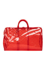 Ltd. Ed. Virgil Abloh Keepall Monogram Prism 50