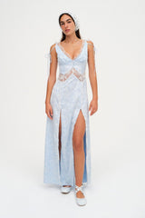 For Love & Lemons Hattie Maxi Dress