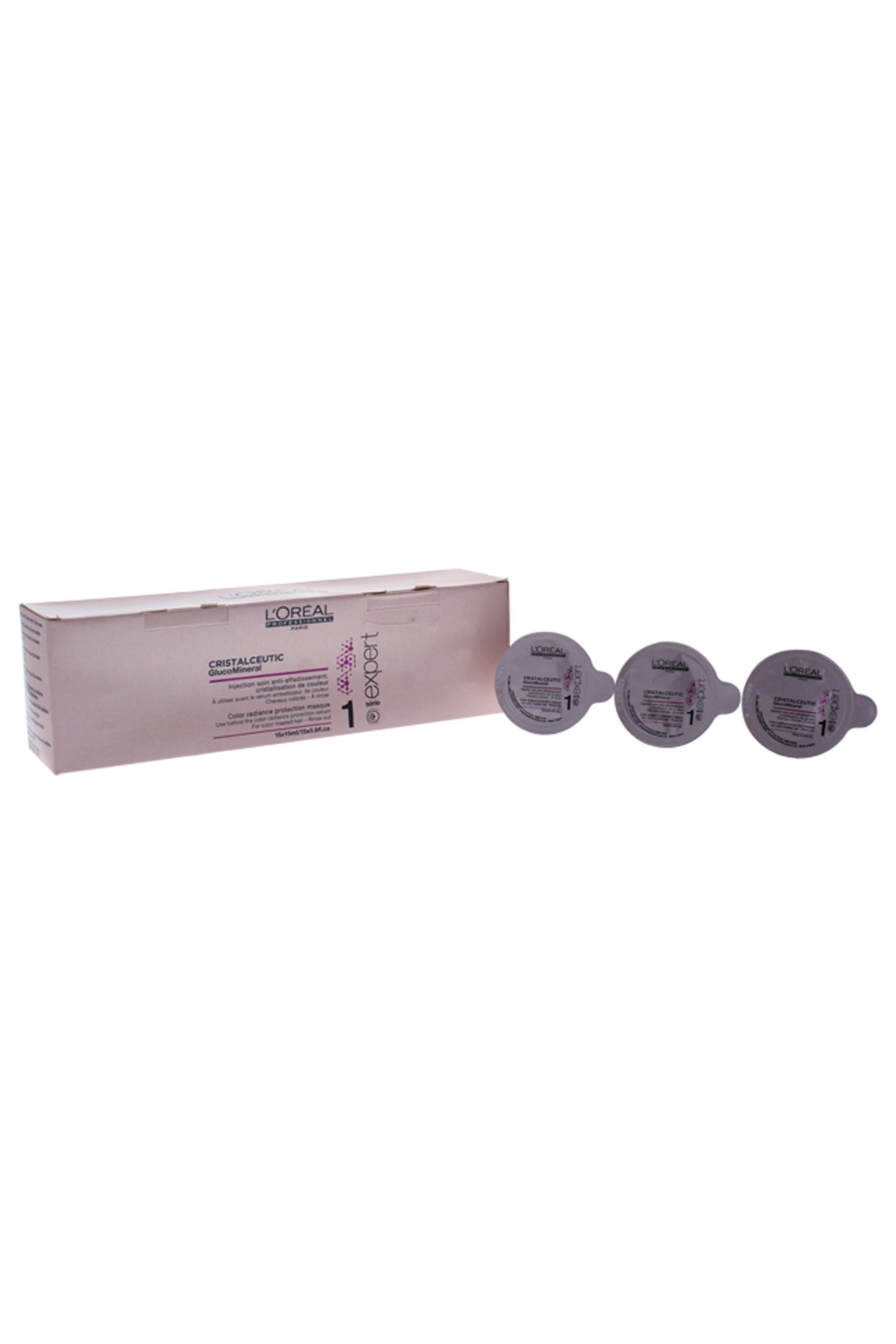 Serie Expert Cristalceutic GlucoMineral Masque by LOreal Paris for Unisex - 15 x 0.6 oz Mask