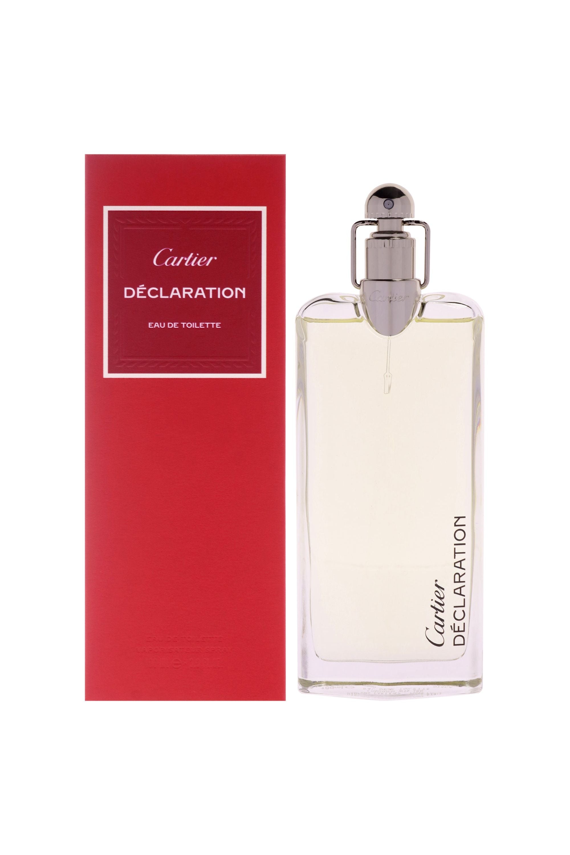 Declaration by Cartier for Men - 3.4 oz EDT Spray (Refillable)