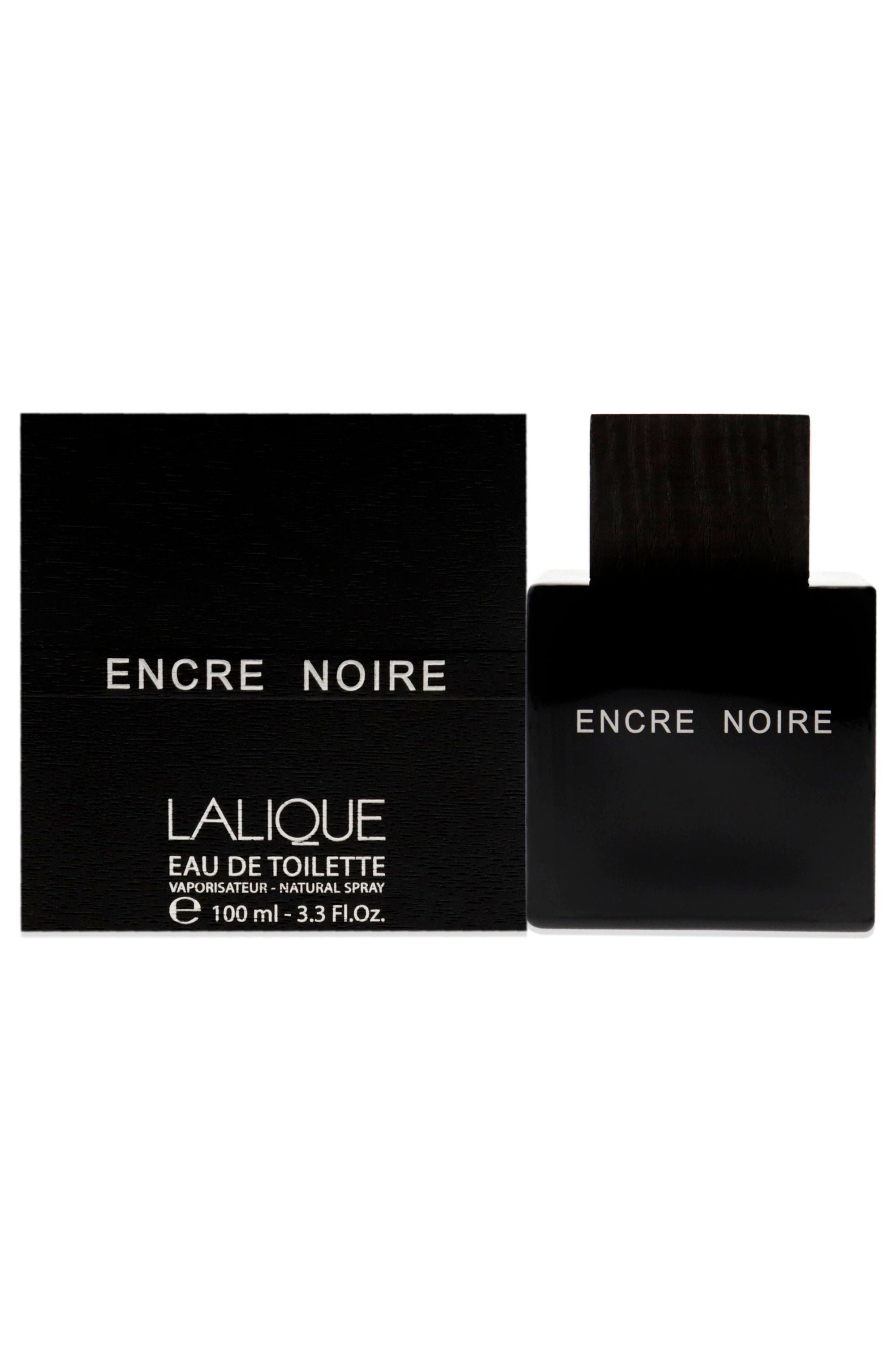 Encre Noire by Lalique for Men - 3.3 oz EDT Spray