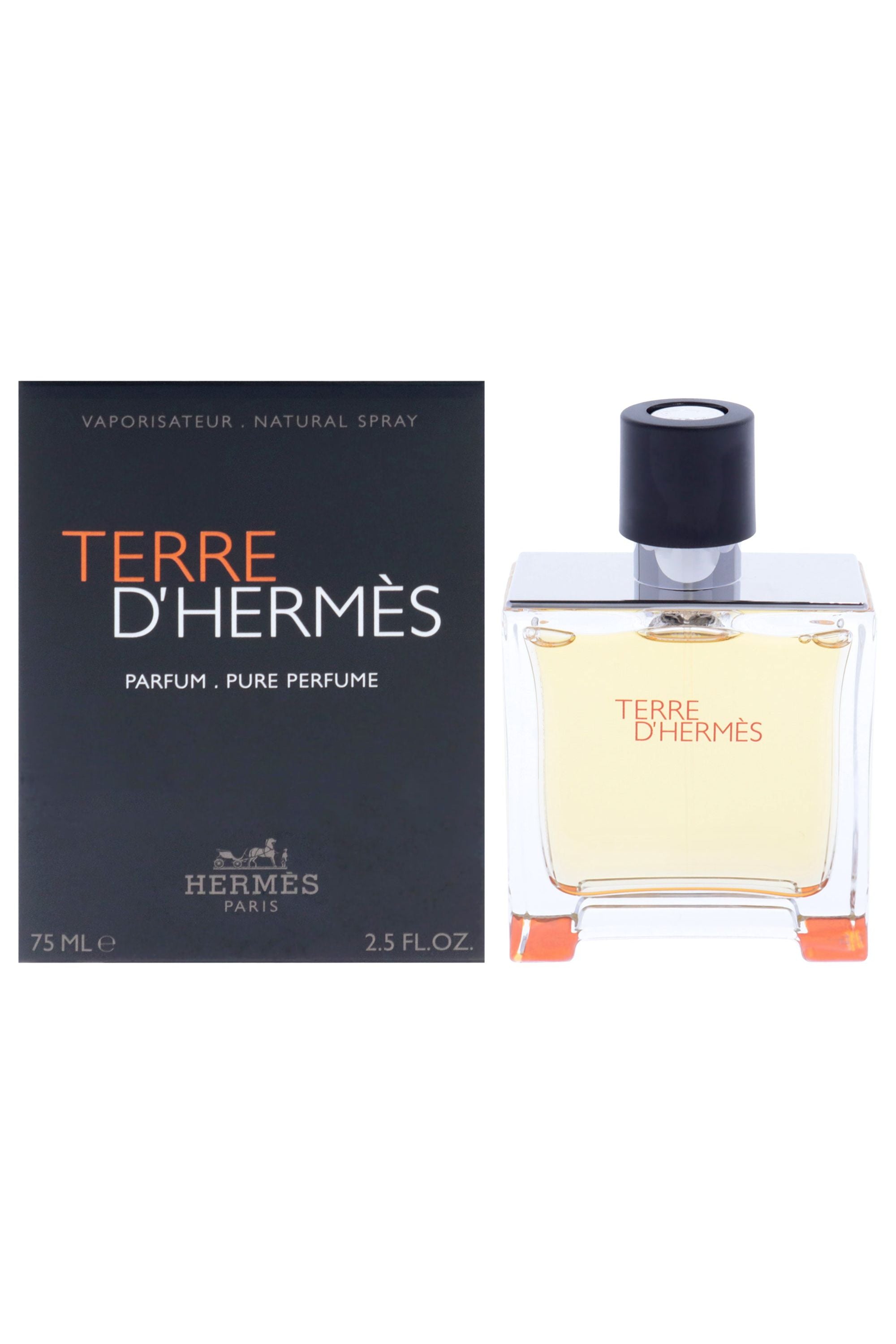 Terre Dhermes Pure by Hermes for Men - 2.5 oz Perfume Spray