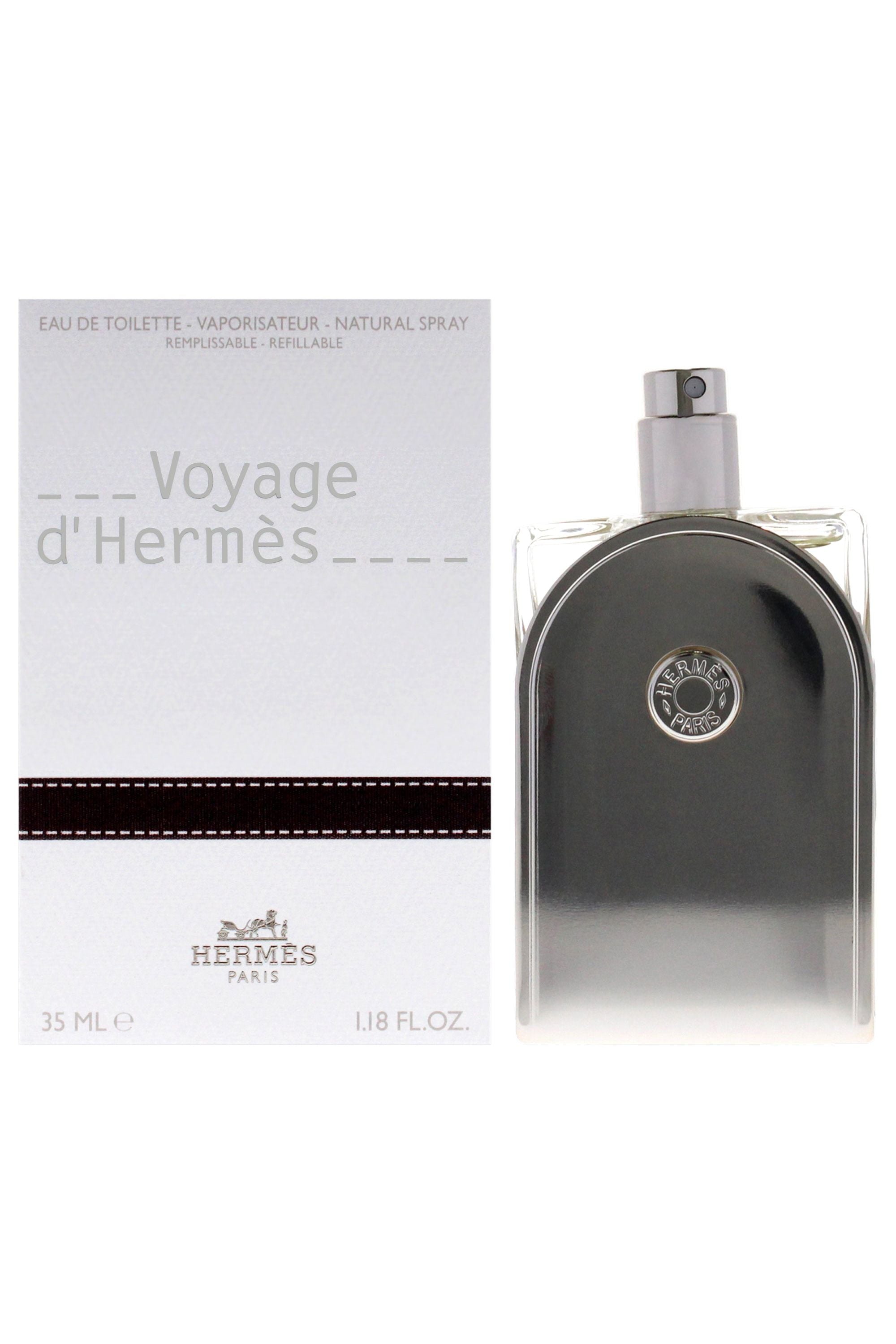 Voyage DHermes by Hermes for Unisex - 1.18 EDT Spray (Refillable)