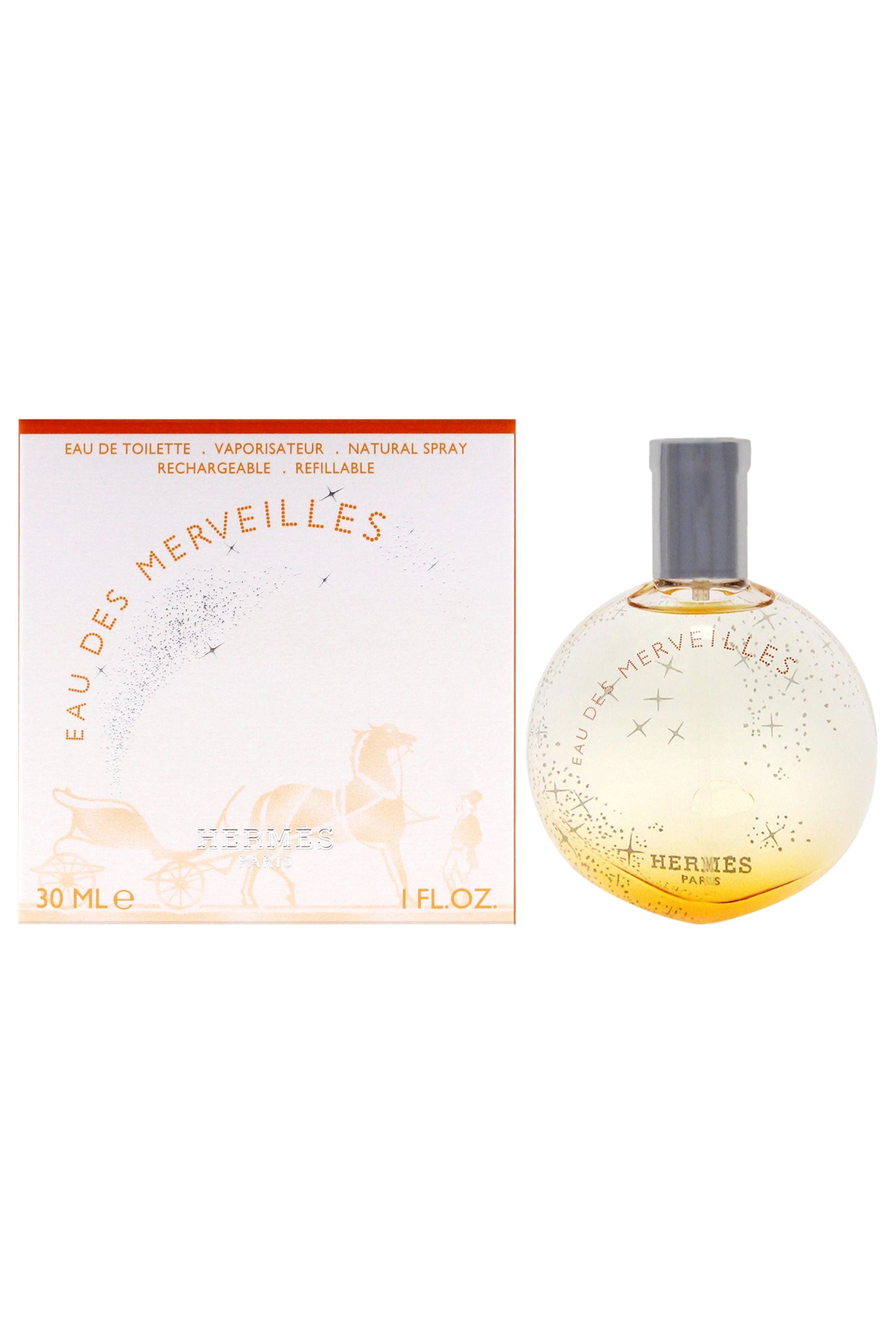 Eau Des Merveilles by Hermes for Women - 1 oz EDT Spray (Refillable)
