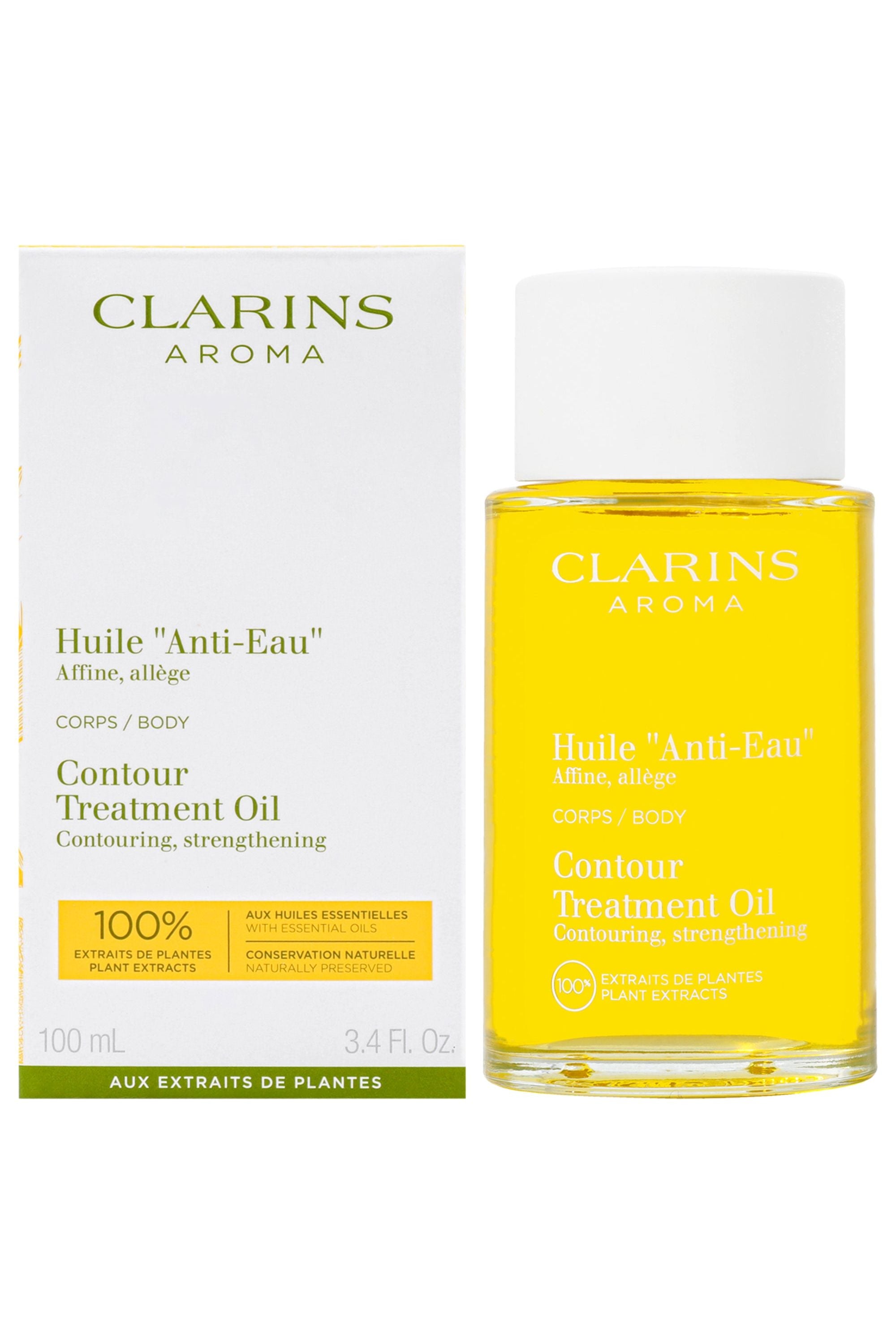 Contour Body Treatment Oil by Clarins for Unisex - 3.4 oz Treatment