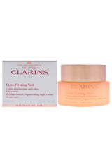 Extra Firming Night Cream - All Skin Types by Clarins for Unisex - 1.6 oz Cream