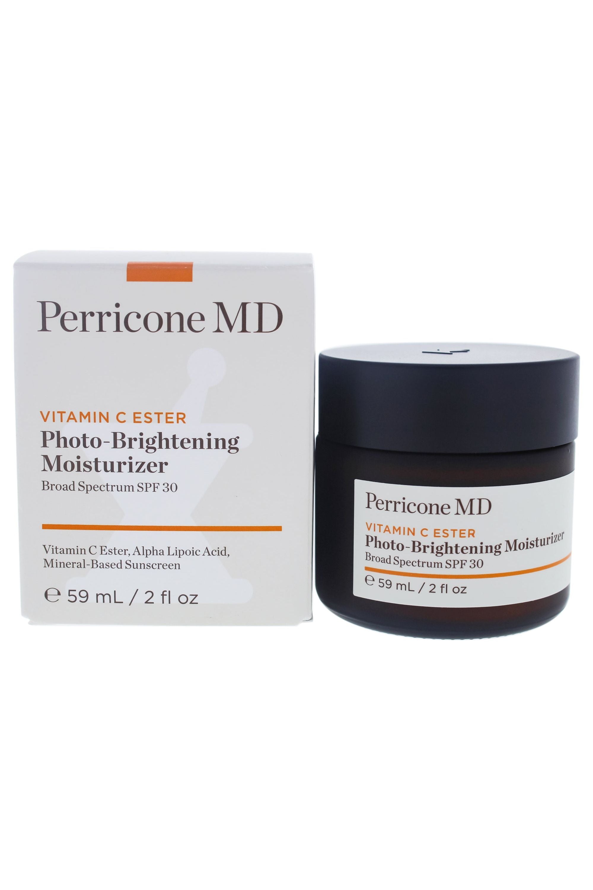 Vitamin C Ester Photo-Brightening Moisturizer SPF 30 by Perricone MD for Unisex - 2 oz Moisturizer