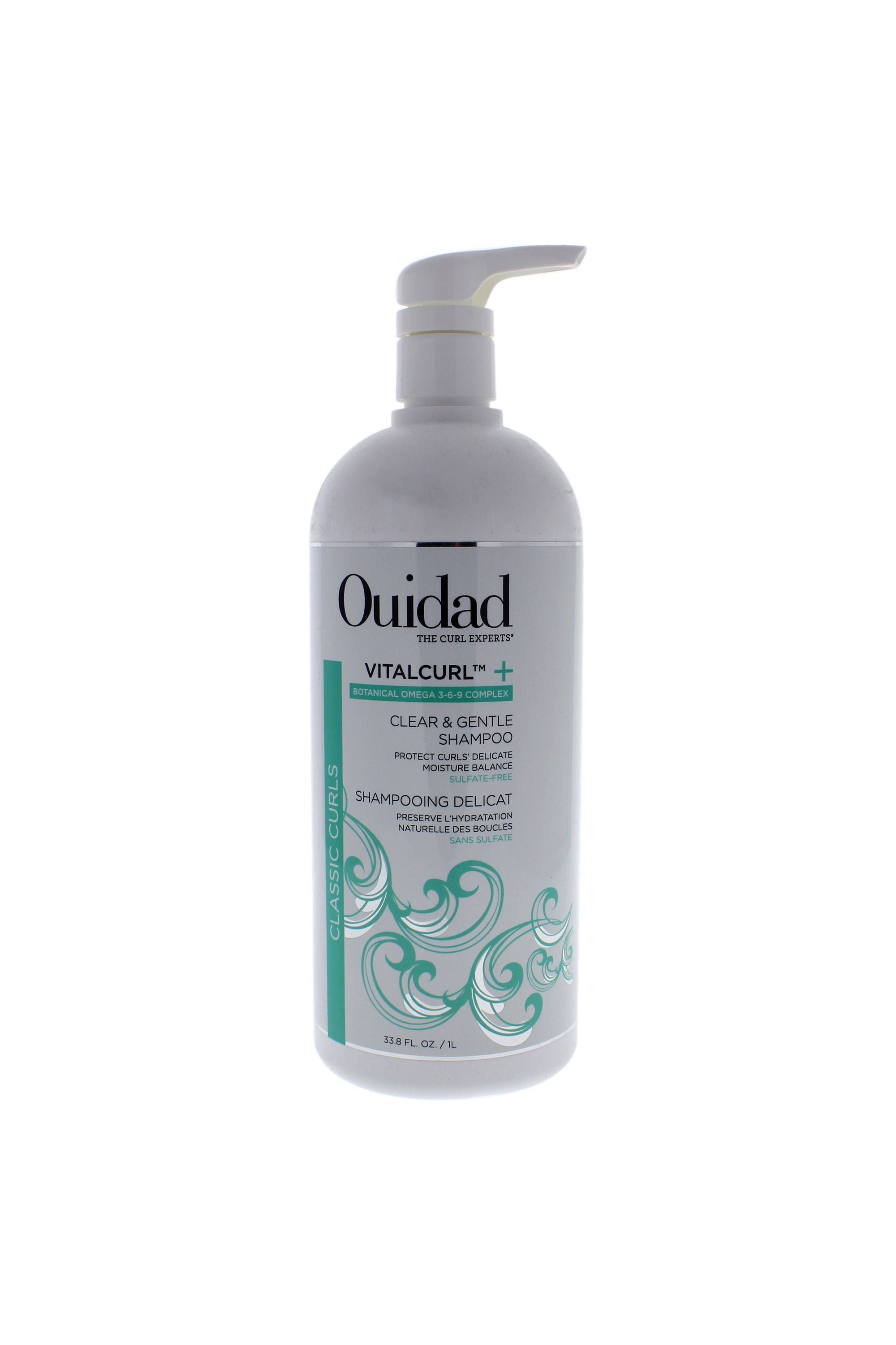 VitalCurl Plus Clear and Gentle Shampoo by Ouidad for Unisex - 33.8 oz Shampoo