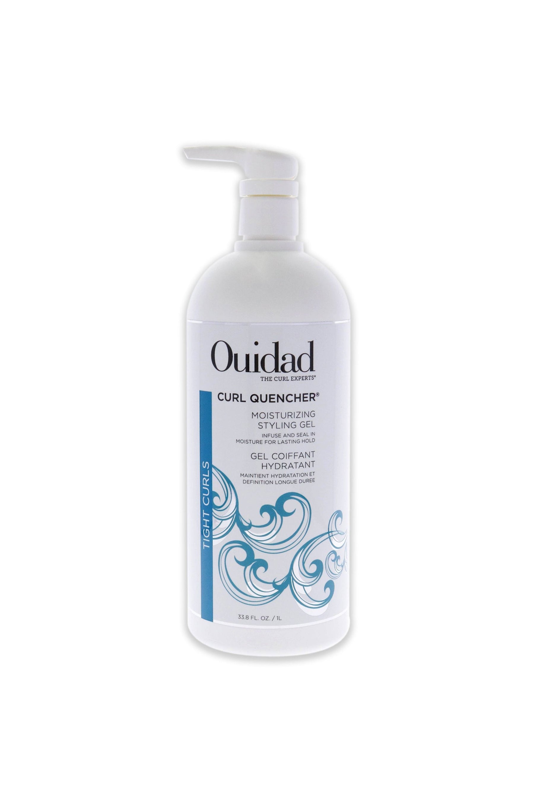 Curl Quencher Moisturizing Styling Gel by Ouidad for Unisex - 33.8 oz Gel