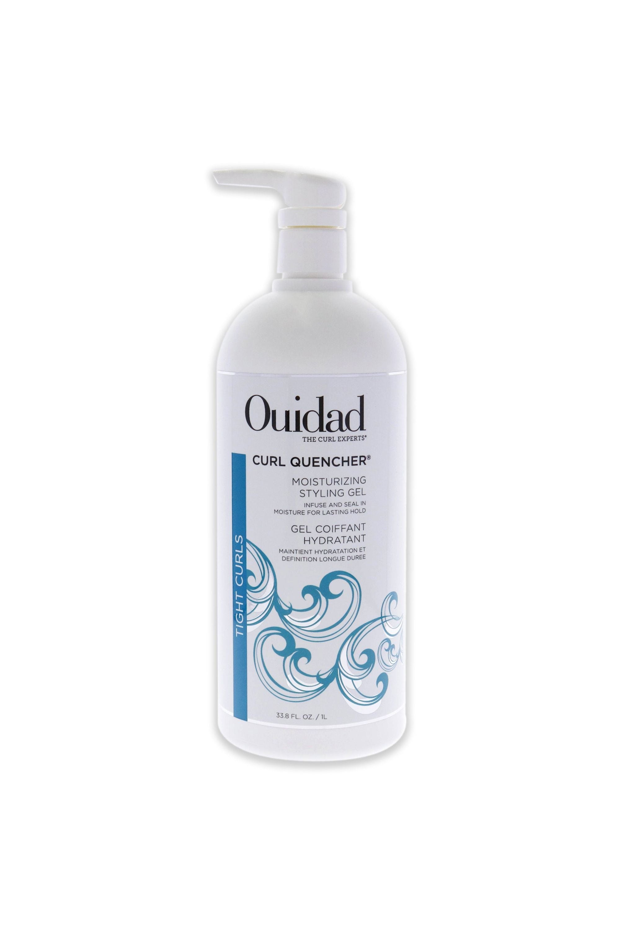 Curl Quencher Moisturizing Styling Gel by Ouidad for Unisex - 33.8 oz Gel