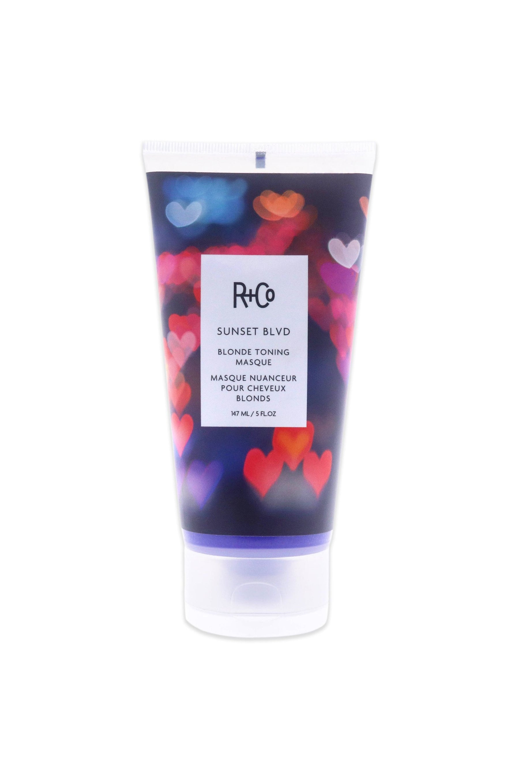 Sunset Blvd Blonde Toning Masque by R+Co for Unisex - 5 oz Mask