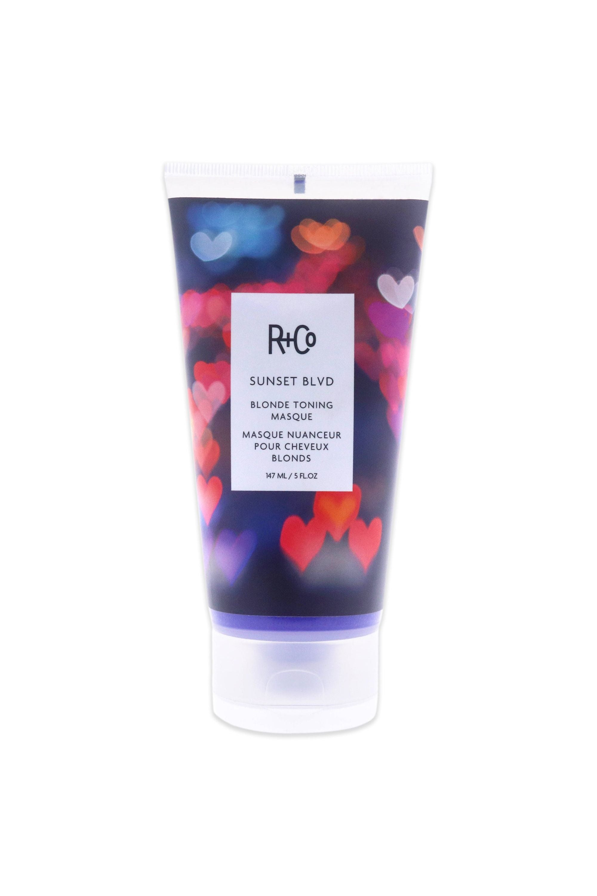 Sunset Blvd Blonde Toning Masque by R+Co for Unisex - 5 oz Mask